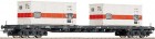 47689 Roco Flat Car with 2 DB Containers